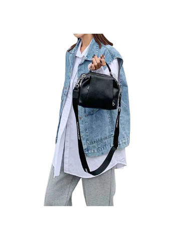 Женское кожаное черное кроссбоди RoyalBag NB2-8686A (299179409)