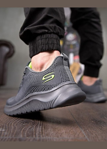 Серые летние стильные мужские кроссовки летние сетка серые Freedom