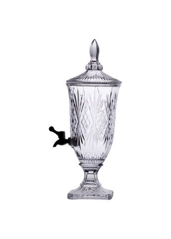 Лимонадница с краном на ножке стеклянная для напитков 2 л 46 см. HP-19-15 Yiwu (367842987)