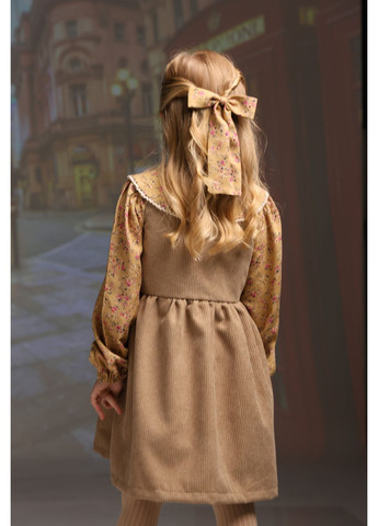 детский сарафан для девочки бежевый фрея Darochka