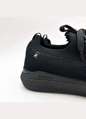 Черные летние кроссовки (р) текстиль 0-2-2-u-1103-00 Rieker