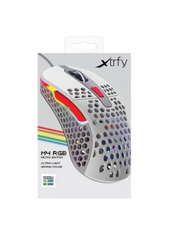 Мишка (XG-M4-RGB-RETRO) Xtrfy M4 RGB Retro Grey (366648678)