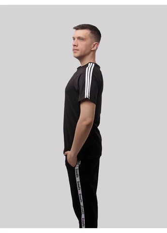 Черная футболка мужская No Brand