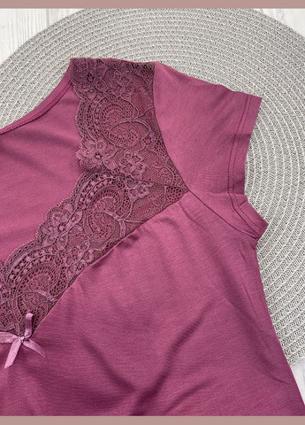 Рубашка ночная с кружевом женская Roksana (327738298)