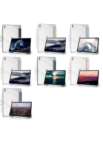 Чехол Soft Edge с креплением Apple Pencil для Apple iPad Air 11" M2 2024 Dark Green (711426) BeCover (370620736)