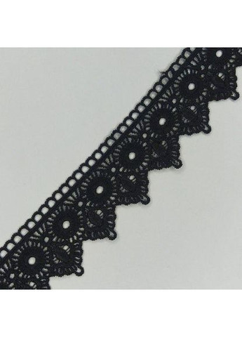 Кружево макраме 4см (13м) Цвет - Черный (11-L0205-2) Plus-plus (352749294)
