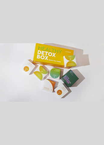 HEALTHY DETOX BOX Restart Your Health Глибока комплексна детоксикація та відновлення CHOICE (337093225)