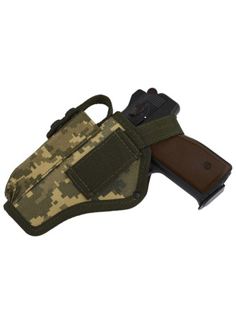 Кобура поясная для АПС (Автоматический пистолет Стечкина) с чехлом под магазин (OXFORD 600D, пиксель) SV Сварог (342375309)