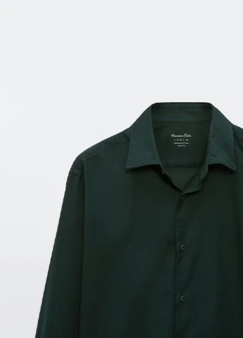 Сорочка regular з бавовни Massimo Dutti (315623788)