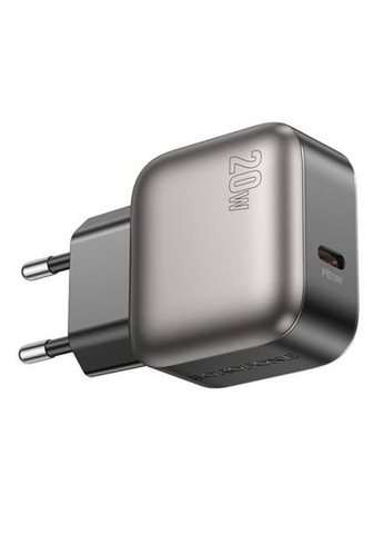 Зарядное устройство сетевое BAS53A Absolute PD20W (1USB C) + кабель Type C to Type C Черный Borofone (372163091)