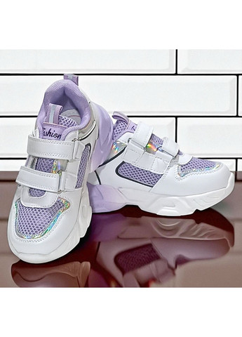 Білі всесезонні демісезонні ортопедичні кросівки для дівчинки на липучках том м Tom.M