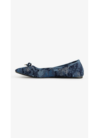 Жіночі балетки жіночі 006-2 kvi shop (2000999258701) | блакитні (362902542)