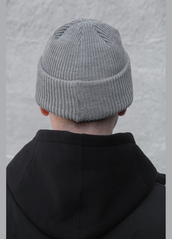 Подовжена Трикотажна Шапка Біні Докер Dominic Without (304611717)