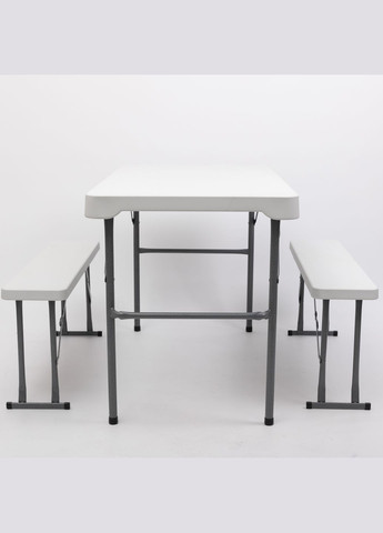 Набор мебели складной стол и 2 лавки 112*61*72 см LUGI (330033705)