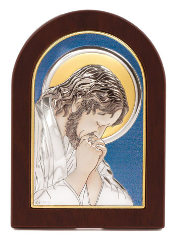 Срібна Ікона Молитва Ісуса 15x21см MA/E1125BXB Prince Silvero (265215736)