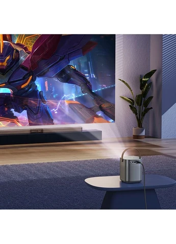 Проектор Wi-Fi 2.4/5 ГГц Smart full autofocus projector (720P Android version) EU (6942007645126) Hoco DT4 (387594075)