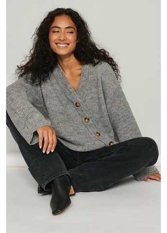 Кардиган зима,сірий, NA-KD (368994917)