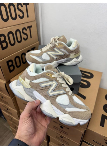 Цветные демисезонные кроссовки мужские new balance 9060 driftwood нью беланс 9060 No Brand