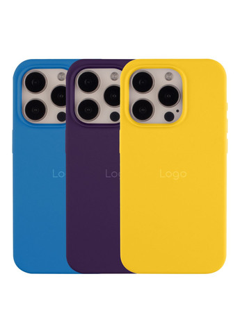 Чехол Silicone Case Full Size (AA) для iPhone 15 Pro Max Цвет 08.Dark Blue No Brand Apple iPhone 15 Pro Max 2023 (336150840)