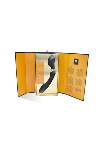 Вибромассажер Zoa Black двухсторонний мощный вибратор для стимуляции Shunga (298350068)