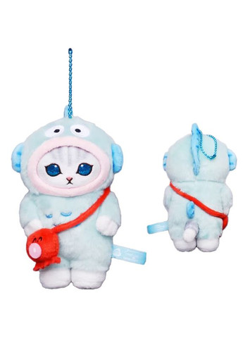 М'яка іграшка брелок Кошеня 13 см Ugly fish Sanrio (366027227)