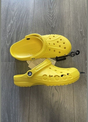 Желтые clog крокс бая клог Crocs