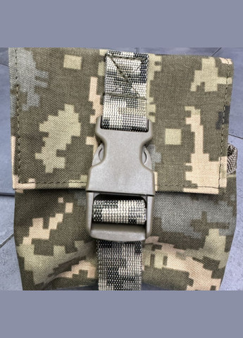 Подсумок под 2 гранаты на Молли, Пиксель,, Cordura 1000D, тактический чехол под две гранаты на Молли WinTac (362602598)