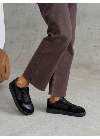 Черные кеды nikart • черные No Brand