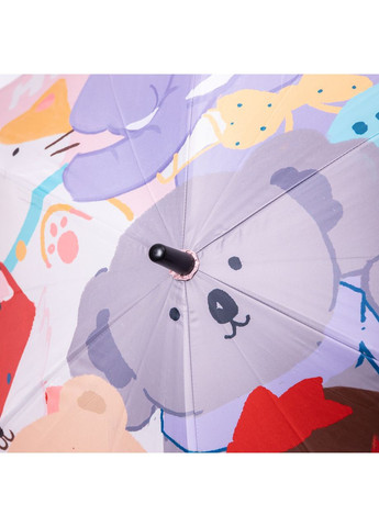 } дитяча механічна парасолька фіолетова з принтом 90 см для дівчаток і хлопчиків надійний захист від дощу Yiwu (370602367)