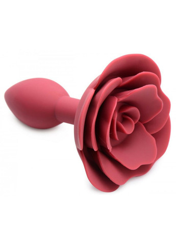 Анальная пробка силикон роза Booty Bloom Silicone Anal Plug With Master Series (297130626)