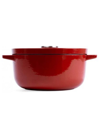 Кастрюля чугунная с крышкой 3,3л Красная (CC006057-001) KitchenAid чавунна з кришкою 3, 3 л Червона (368764013)