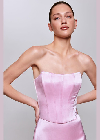 Корсет сатиновый L Розовый 844 Papaya (346084589)