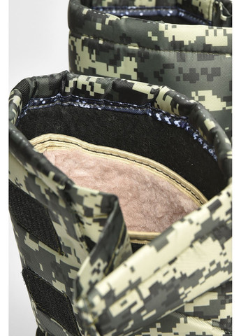 Дутики чоловічі піна зі з`ємною шкарпеткою чорного кольору пксель Let's Shop (362556199)