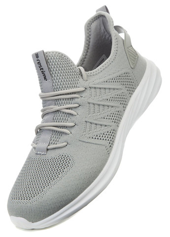 Серые всесезонные кроссовки мужские Restime