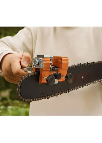 Ручний верстат з лезами для точильного каменю 4 штуки для заточування ланцюгів бензопил 10x5,5x6,5 см (481525-Prob) Unbranded (362561239)