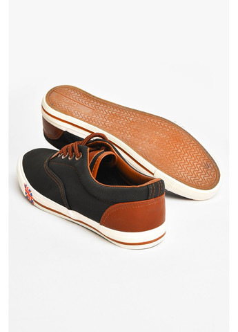 Мокасини підліткові для хлопчика чорного кольору Let's Shop (366962182)