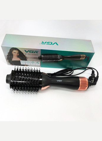 Фен-щетка волос V-492 Профессиональный ионный выпрямитель, Электрический фен для сушки волос VGR (364665582)