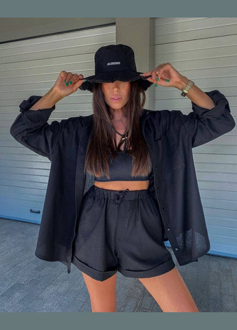 Женский черный костюм No Brand (342098100)