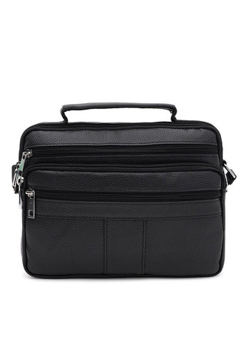 Мужская кожаная сумка K1090bl-black Borsa Leather (291984033)