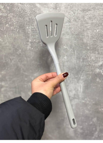 Набір кухонного приладдя MG-1129 із підставкою, 8 предметів Сірий Magio (367078448)