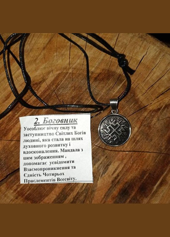 Славянский оберег боговник кулон-талисман в подарочной упаковке+подарок No Brand (342384704)