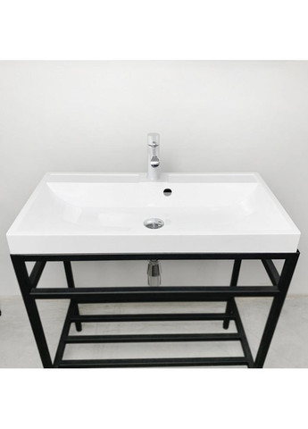 Раковина, умивальник STRENG NEW, штучний камінь, прямокут. Adamant (365748637)