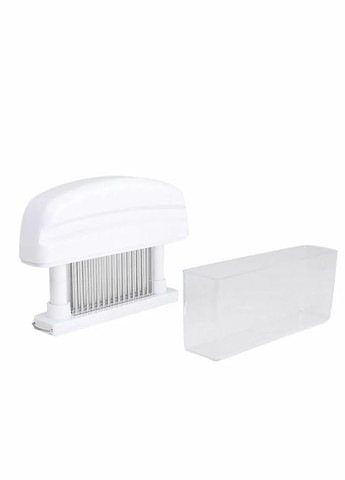 Тендерайзер для мяса размягчитель мяса ручной универсальный разрыхлитель для стейков Белый Kitchen Master (304153175)