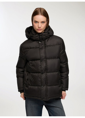 Чорна зимня куртка жін Terranova