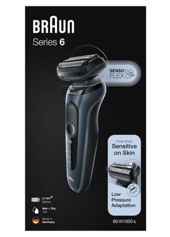 Бритва Series 6 61-N1000s Braun (360605307)