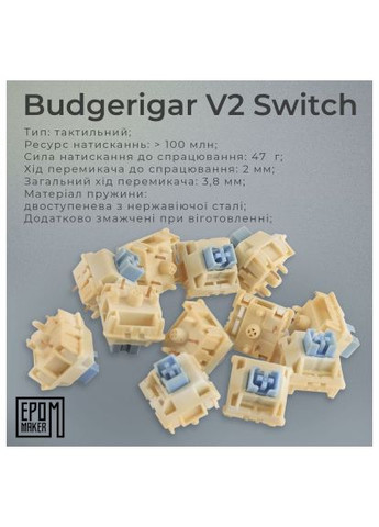 Клавиатура /Bluetooth/USB UA Black (EK68-B-BV2) EPOMAKER EK68 65 Budgerigar V2 Switch Hot-Swap RGB Wireless (364660732)