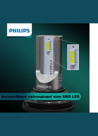 LED Автолампи UltinonSport 9005/9006USLED (HB3) 6000K (2шт) 20W Philips (292132686)