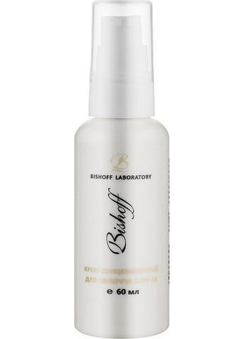 Bishoff Крем солнцезащитный для лица SPF 40 60ml (2-999077) — Крем, Украина (369795417)