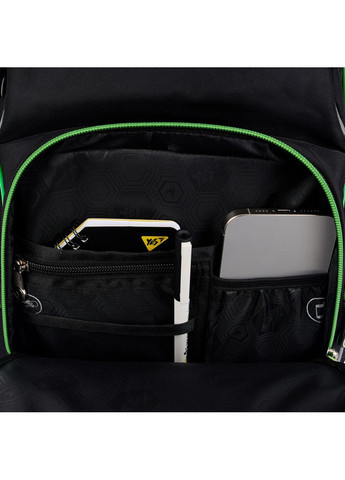 Рюкзак школьный полукаркасный S-100 Minecraft Game 37х30х14 см Черный (559875) Yes (365290805)