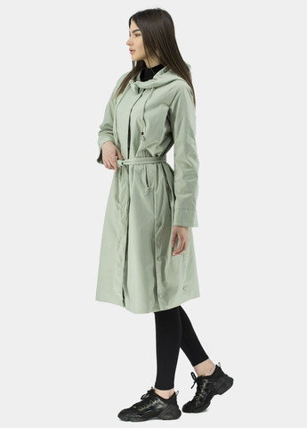 Жіночий спортивний плащ з капюшоном, та оливковий Snow Owl (бежевий, ), 35256 на блискавці, на кнопках демісезон (331785716)